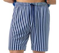 Mey Kurze Schlafhose Night Graphic Stripes Far Blue XXL