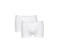 Mey Herren Boxershorts enganliegend 2er Pack Serie Dry Cotton | Basic-Shorty, Klassischer Sitz, kurzes Bein, Innen liegender Webbund, Mit Weblabel, Mit Klimaanlage, Gr. 4-10