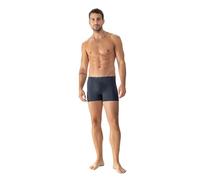 Mey Herren Boxershorts enganliegend Serie Blue Check | Körpernahe Passform, Klassischer Sitz, kurzes Bein, Bund mit mey-Logo, Weiche Beinabschlüsse, Gr. 4-8
