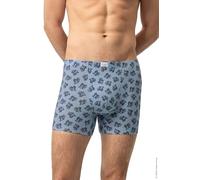 Mey Herren Long Shorty x Loriot, Enganliegende Boxershorts, Verlängertes Bein, Elastischer Gummibund, Mit Print, Serie x Loriot