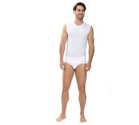 Mey Herren Muskel-Shirt Tank Top aus Tencel "Network" Weiss XXL