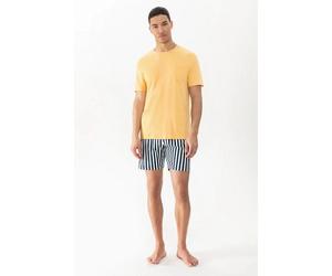 Mey Herren Schlafanzug Pyjama kurz "Sun Stripes" Made-in-Green green XL
