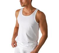 Mey Herren Shirt - 2er Pack - Ohne Arm - Aus der Serie Basic Cotton - Mit Coolmax-Fasern - Feuchtigkeitsregulierend