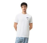 Mey Herren T-Shirt aus Baumwolle Limited Edition Serie x Loriot | Homewear-Shirt mit mey x Loriot, Lässiges T-Shirt, Legere Passform, Rundhalsausschnitt, Kurzarm, Gr. S-XL