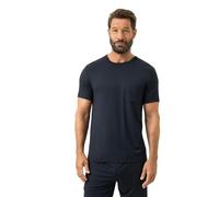Mey T-Shirt Jefferson Regular Fit Rundhals Modal Einfarbig Marine L