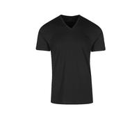 Hybrid T-Shirt schwarz Stoff 1: 57% Baumwolle, 38% Polyester, 5% Elasthan Stoff 2: 87% Polyester, 8% Elasthan, 5% Polyamid