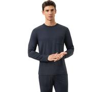 Mey Jefferson Regular Fit Schlafshirt marine, Einfarbig