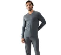 Mey Jefferson Regular Fit Schlafshirt Quartz, Einfarbig
