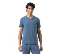 Mey Jefferson Regular Fit T-Shirt Rundhals Galactic Blue, Einfarbig