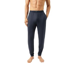 Mey Jefferson Slim Fit Schlafhose marine, Einfarbig