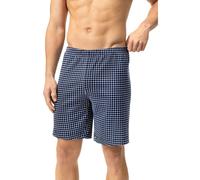 Mey Kurze Schlafhose yacht blue, Kariert