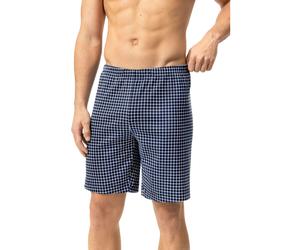 Mey Kurze Schlafhose yacht blue, Kariert
