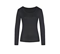 MEY Langarmshirt EMOTION schwarz schwarz | 44