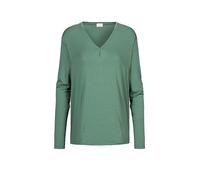 MEY Langarmshirt PURE CHIC grün | L