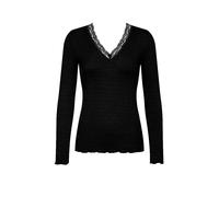 MEY Langarmshirt WOOL EXPRESSIVE schwarz schwarz | L