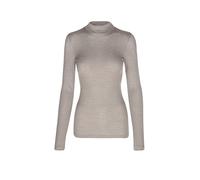 Langarm-Shirt Serie Wool Love Deep Taupe braun 46/48