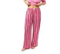 Mey Lange Pyjamahose Seitliche Taschen Serie Happy Stripes | Leichte Schlafanzughose aus SUN I DAYS by mey, Feminines Statement-Piece, Gerader Schnitt, Seitliche Taschen, Gr. XS-XL