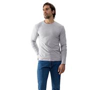 Mey Loungewear Serie Relax Herren Homewear Shirts Light Grey Melange (XL)