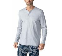 Mey Ringwood Regular Fit Longsleeve hellgrau, Einfarbig