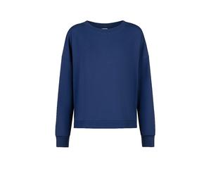 MEY Loungewear Sweater COZY NIGHTS blue zodiac dunkelblau | XL