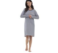 Mey Nachtwäsche Serie Paula Damen Nachthemden Night Blue XXL(46)
