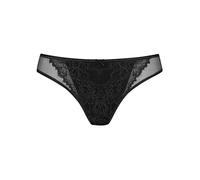 Mey Slip Fabulous mit Spitzenbesatz Schwarz Größe 42