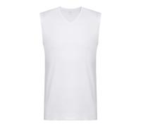 Mey Tanktop Dry Cotton Herren V-Ausschnitt Baumwolle Single Jersey Weiß Größe 8 (XXL)
