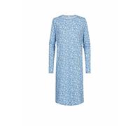 MEY Nachthemd - Sleepshirt FLOWER MEADOW blue silk hellblau | 38