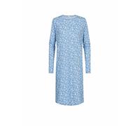 MEY Nachthemd - Sleepshirt FLOWER MEADOW blue silk hellblau | 40