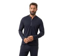 Mey Longsleeve Herren Baumwolle blau, S