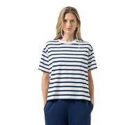 Mey Nachtwäsche Serie Breezy Stripes Damen Homewear-Oberteile Blue Zodiac (L)