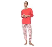 Mey Nachtwäsche Serie Cherry Rush Damen Schlafanzüge 7/8 Bonbon Pink M(40)