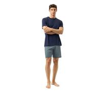 Mey Schlafanzug Curves Herren kurz Yacht Blue – Größe M