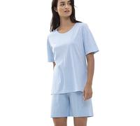 Mey Nachtwäsche Serie Emelie Damen Schlafanzüge kurz Dream Blue XXL(46)