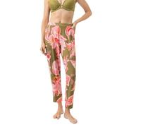 Hose knöchellang Serie Flower Whirl Golden Fern grün XL
