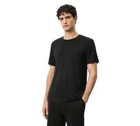 Mey Jefferson Regular Fit T-Shirt Rundhals schwarz, Einfarbig