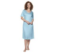 Nachthemd kurzarm Serie Little Tiles Blue Paradise blau 42
