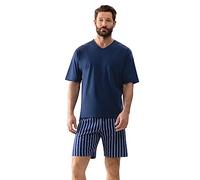 Mey Nachtwäsche Serie Melton Herren Homewear Shirts Neptune L(52)