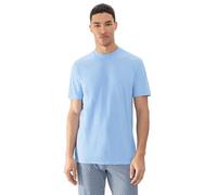 Mey Regular Fit T-Shirt Rundhals hellblau, Einfarbig