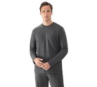 Mey Herren Longsleeve Regular Fit Thunder Grey Einfarbig XXL