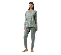 Mey Nachtwäsche Serie Painted Paisley Damen Schlafanzüge Dusty Teal 3XL(48)