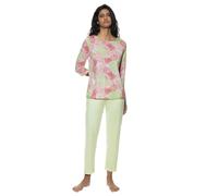 Mey Nachtwäsche Serie Pink Pineapple Damen Schlafanzüge 7/8 Raspberry Pink L(42)