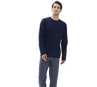 Schlafanzug blau 100% Baumwolle