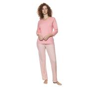 Mey Nachtwäsche Serie Pure Decor Damen Schlafanzüge Bridal Rose XL(44)