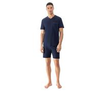 Mey Schlafanzug Pure Night kurz Yacht Blue Herren Größe M