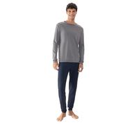 Mey Nachtwäsche Serie Pure Night Herren Schlafanzüge lang Quartz Grey L/T(L/T)