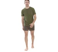 Mey Regular Fit T-Shirt dunkelgrün, Einfarbig