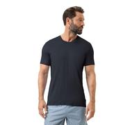 Mey Regular Fit T-Shirt Rundhals marine, Einfarbig