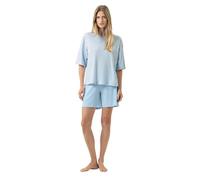 Mey Nachtwäsche Serie Simple Stripes Damen Schlafanzüge Alice Blue XL(44)