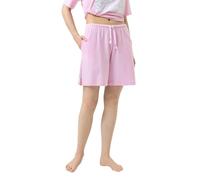 Mey Pyjama-Shorts SOLID LOVE mit elastischem Bund Damen Rosa Größe L